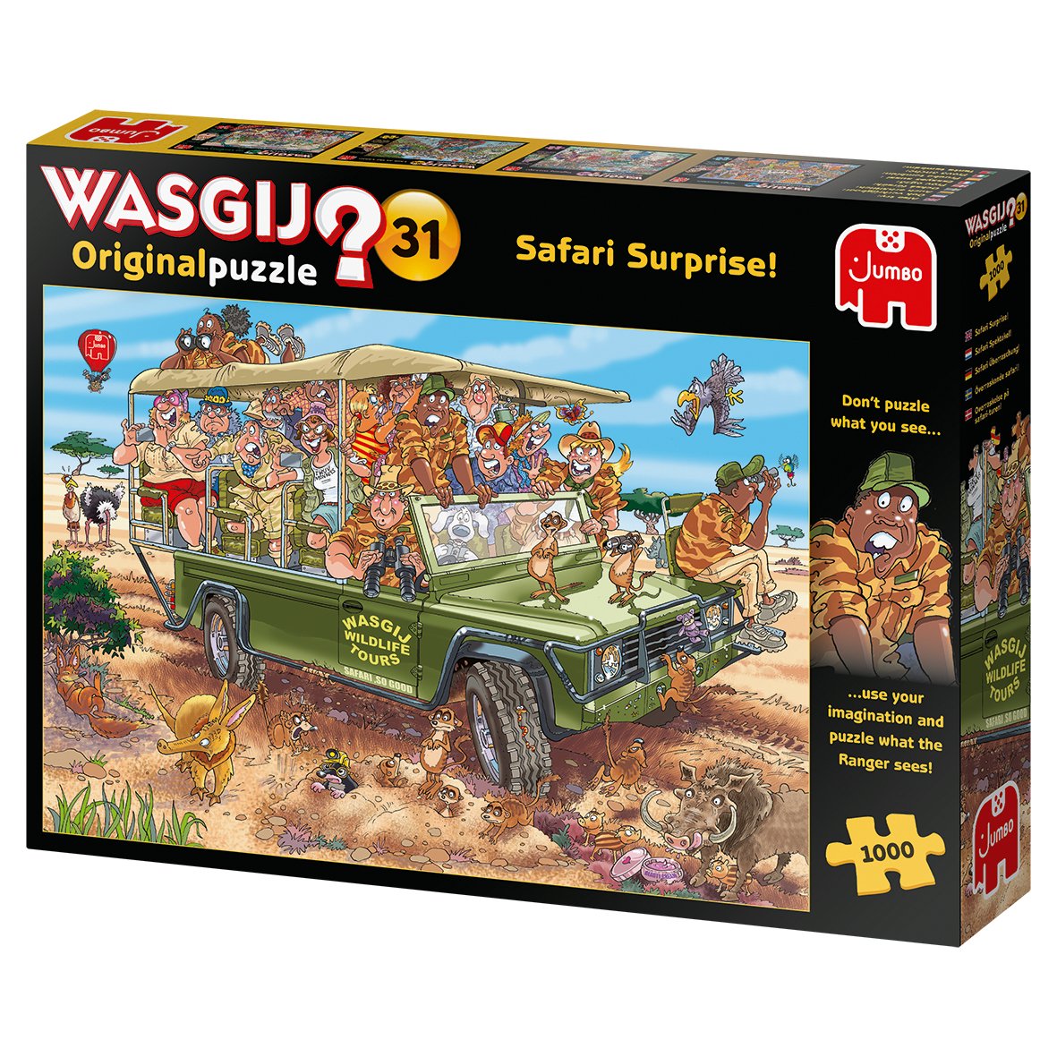 Wasgij Original 31 1000 Pcs Puzzle Rompecabezas 1000 Pieza(S) Cómics