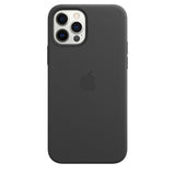 Apple Funda Iphone 12  12 Pro Leather Case Con Magsafe - Black