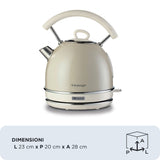 EAN 8003705114289 - Ariete 2877/03 tetera eléctrica 1,7 L 2000 W Beige imagen 2