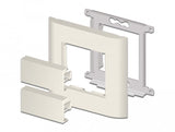 Delock Easy 45 Modul-Blindblende 45 X 22,5 Mm 10 Piezas Blanco