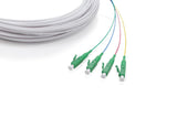 Ftth Drop Cable, Singlemode, 4 Fasern, 4 Lc Apc, 50 M