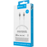 EAN 5705730136252 - Sandberg 136-25 cable de conector Lightning Blanco imagen 3