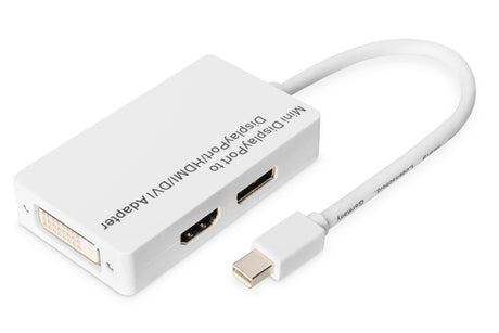EAN 4016032468745 - Digitus DB-340509-002-W adaptador de cable de vídeo 0,2 m DVI-D Blanco imagen 1