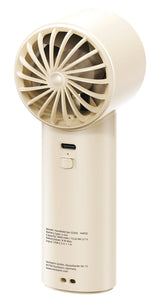 Ventilador De Mano Verbatim Cool 'N' Go Ice Touch Plata, Blanco