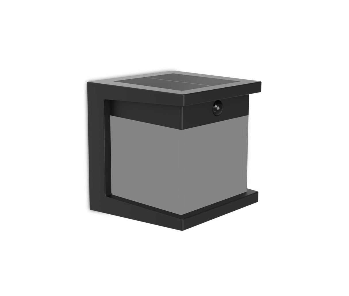 Aplique Led Solar Diara, Negro, 3,8 W, 400/10 Im, 2700 K