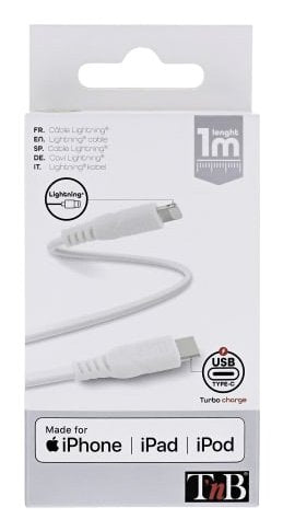 Tnb Lightning/Usb-C Cable 1m
