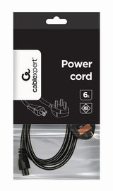 EAN 8716309023399 - Gembird PC-187-ML12 cable de transmisión Negro 1,8 m BS 1363 C5 acoplador imagen 1