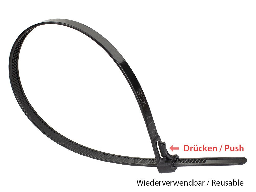 Good Connections Wiederverwendb. Brida Para Cables 450mmx7,4mm
