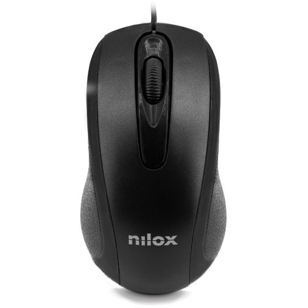 Nilox Kit Teclado +Raton Usb Negro Español