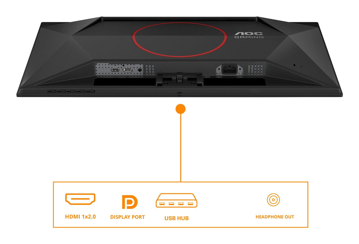 Monitor  Aoc Agon Q27g41zdf Qd-Oled Gaming 26,5 " Negro, Qhd, Hdmi, Dp, Adaptive-Sync, Compatibilidad G-Sync, Panel De 240hz Q27g41zdf