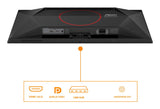Monitor  Aoc Agon Q27g41zdf Qd-Oled Gaming 26,5 " Negro, Qhd, Hdmi, Dp, Adaptive-Sync, Compatibilidad G-Sync, Panel De 240hz Q27g41zdf