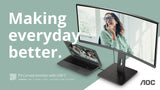 Monitor Aoc 86 0cm 34" Cu34p3cv 21:09 Hdmi+Dp+Usb-C Va Curved Retail