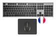EAN 8435693112112 - Tacens 6ZENITHFR teclado Ratón incluido Hogar / Oficina RF inalámbrico AZERTY Francés Gris imagen 1