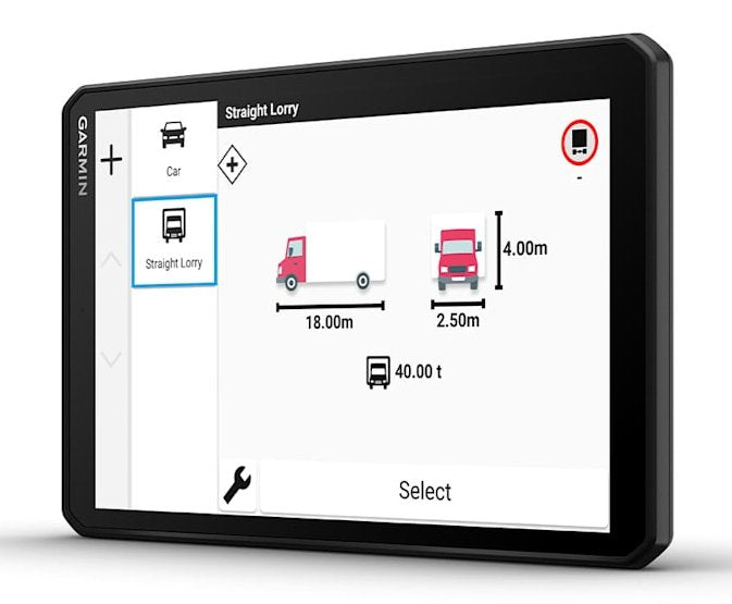 Garmin Dezl Lgv820 Navegador Gps Para Camiones 8" Con Mapas De Europa