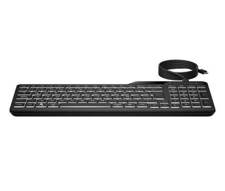 EAN 0197192768877 - HP 405 Backlit Wired Keyboard teclado Oficina USB Negro imagen 10