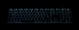 EAN 8716309125031 - Gembird KBS-ECLIPSE-M500-ES teclado Ratón incluido Universal USB + Bluetooth QWERTY Inglés Negro imagen 6