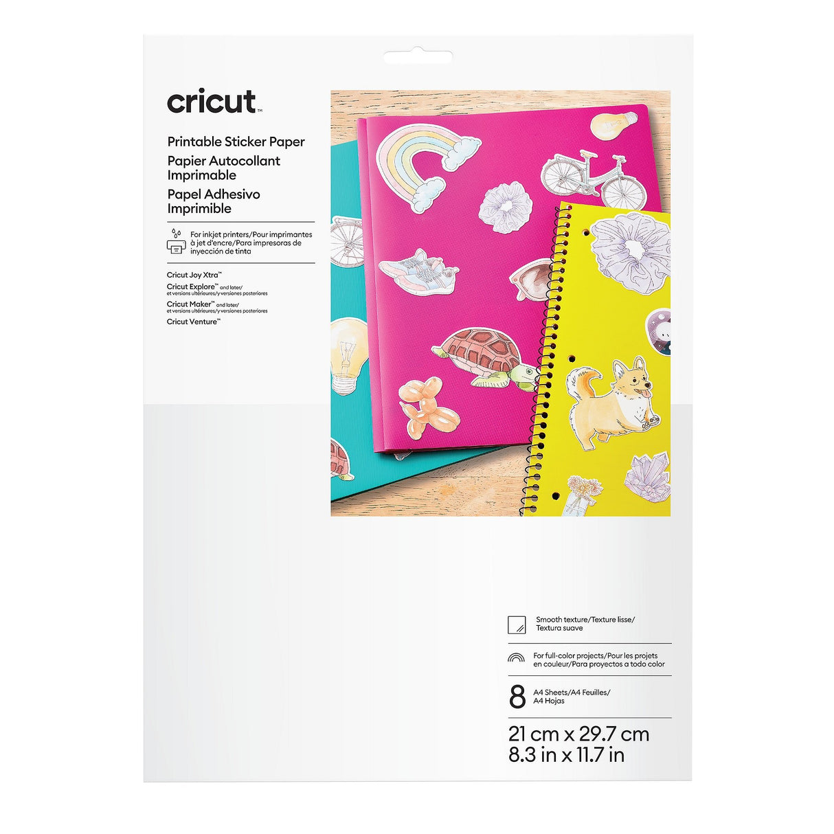 EAN 93573349591 - Cricut 2011743 papel fotográfico A4 Blanco imagen 1