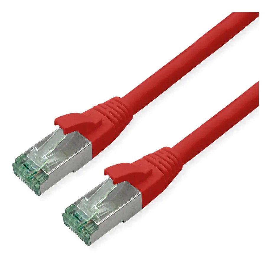 Roline Rm Cable De Red Cat.6a S Ftp (Pimf), Rot, 0,3 M