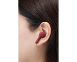 Auriculares Bluetooth Jvc Ha-A8t Con Estuche De Carga Autonomía 6h Rojos