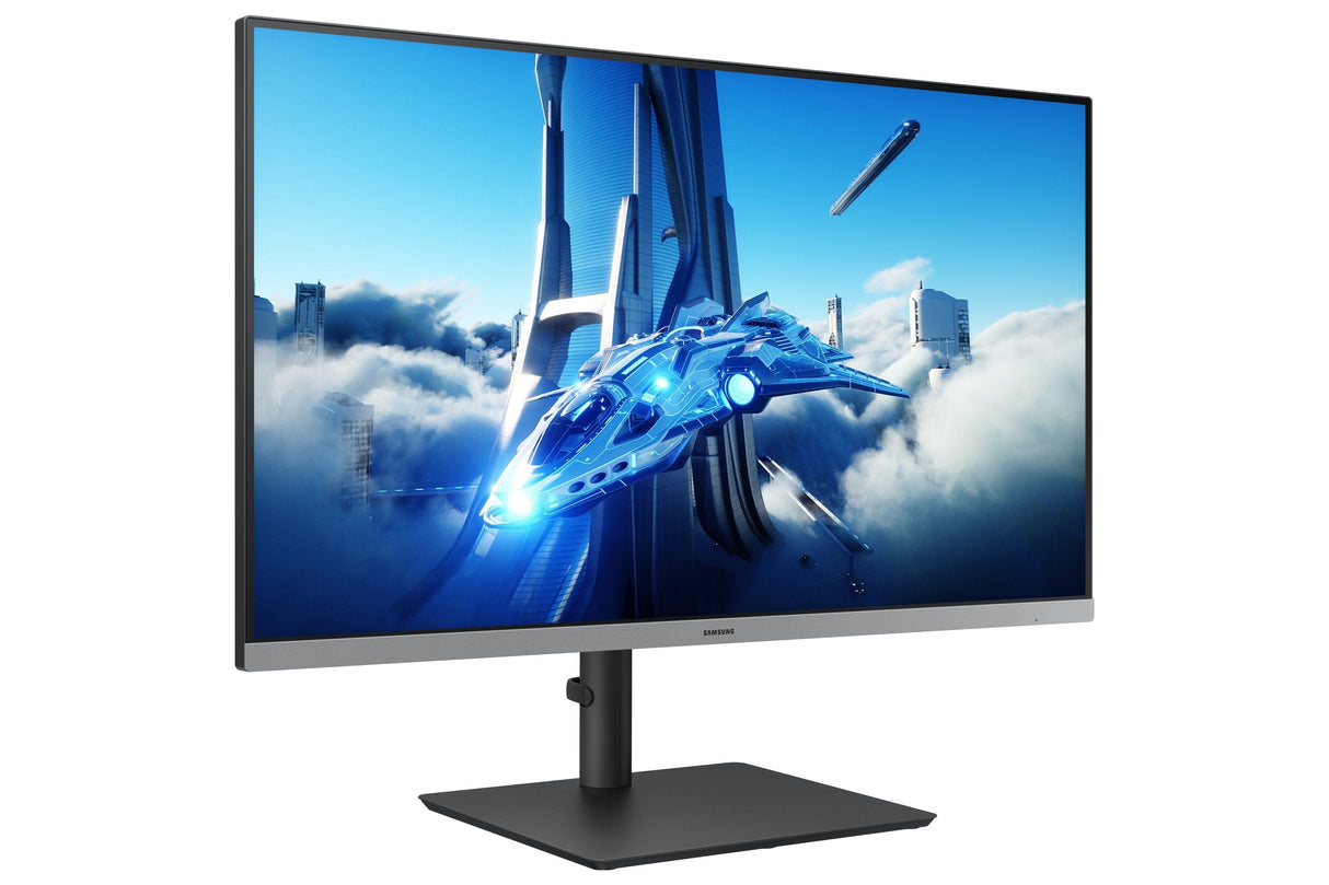 Monitor Samsung S27c432 27" 16:9 1920x1080 Ips 4ms Has Swivel Pivot Analog Hdmi Dp Usb Hub Vesa Dp+Hdmi Cable In The Box