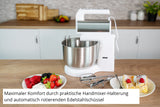 Unold Hand Blender Con Mixing Bowl Hannah White Silver (78720)