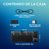 G915 X Lightspeed Perp Wrls G Kb-Black-Esp-Emea28i-935