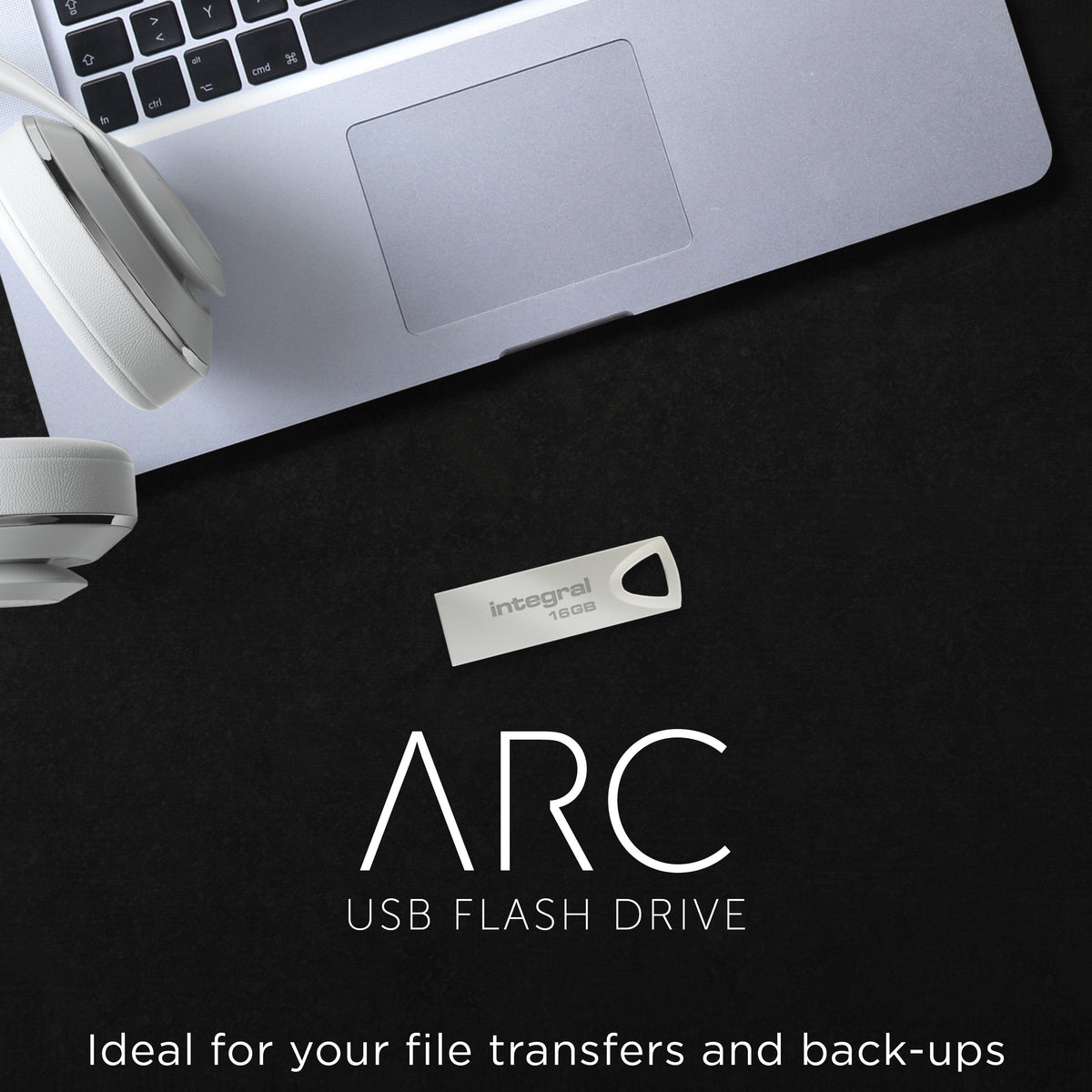 Memoria Usb 2.0 Integral Arc - 32go (Plateado)