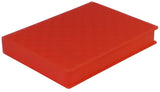 Hdd Caja Protectora 2,5" Plástico Rojo