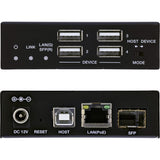 Inline Usb 2.0 Host/Device Extender Over Ip, Rj45/Sfp