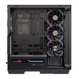 Caja Pc Atx Semitorre Einarex Z1k Rgb C-Templado Negra Excs-Ze-10kr-B