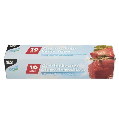 Papstar Gefrierbeutel 14179 Transparente 10,0 L