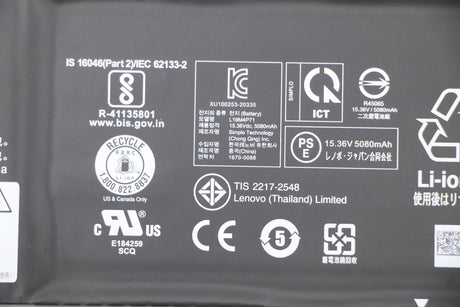 EAN 5704174326069 - Lenovo 5B10X19049 refacción para laptop Batería imagen 4