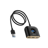 EAN 6953156297104 - Baseus Square round 4-in-1 USB 3.2 Gen 1 (3.1 Gen 1) Type-C 480 Mbit/s Negro imagen 1