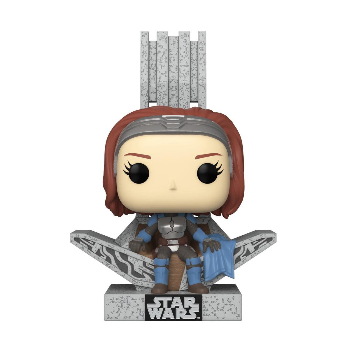 Funko Pop Deluxe Mandalorian Bo Katan En El Trono 76545