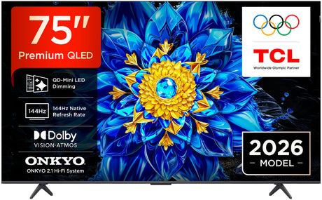EAN 5901292530181 - TCL P8L 75P8L Televisor 190,5 cm (75") 4K Ultra HD Smart TV Wifi Negro 450 cd / m² imagen 1