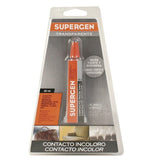 Supergen Pegamento De Contacto Resistente Incoloro Tubo 20ml En Mancheta