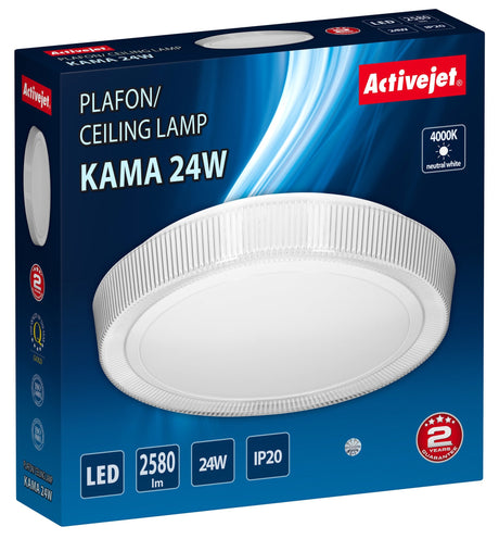 EAN 5901443122814 - Activejet AJE-KAMA 24W iluminación de techo Bombilla(s) no reemplazable(s) imagen 8