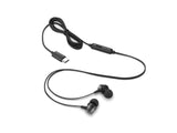 Lenovo 4xd1j77351 Auriculares Alámbrico Dentro De Oído Oficina/Centro De Llamadas Usb Tipo C Negro