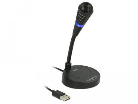 EAN 4043619658688 - DeLOCK 65868 micrófono Negro Micrófono para PC imagen 1