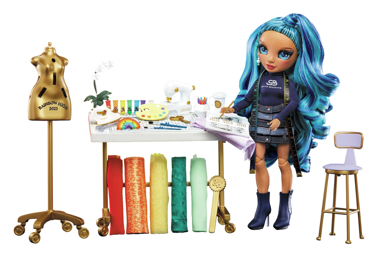 Muñeca Skyler Sueña Y Diseña Rainbow High 25cm