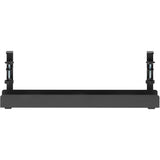 Inline® Cable Guide Rail, For Under-Table Mounting, With Screw Clamps, Black