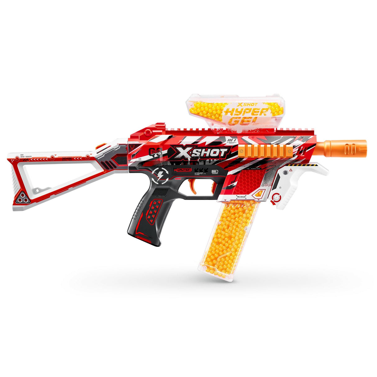 Zuru X-Shot - Hyper-Gel Blaster Trace Fire, Lanzador De Gel Incluye 10.000 Bolas 36621