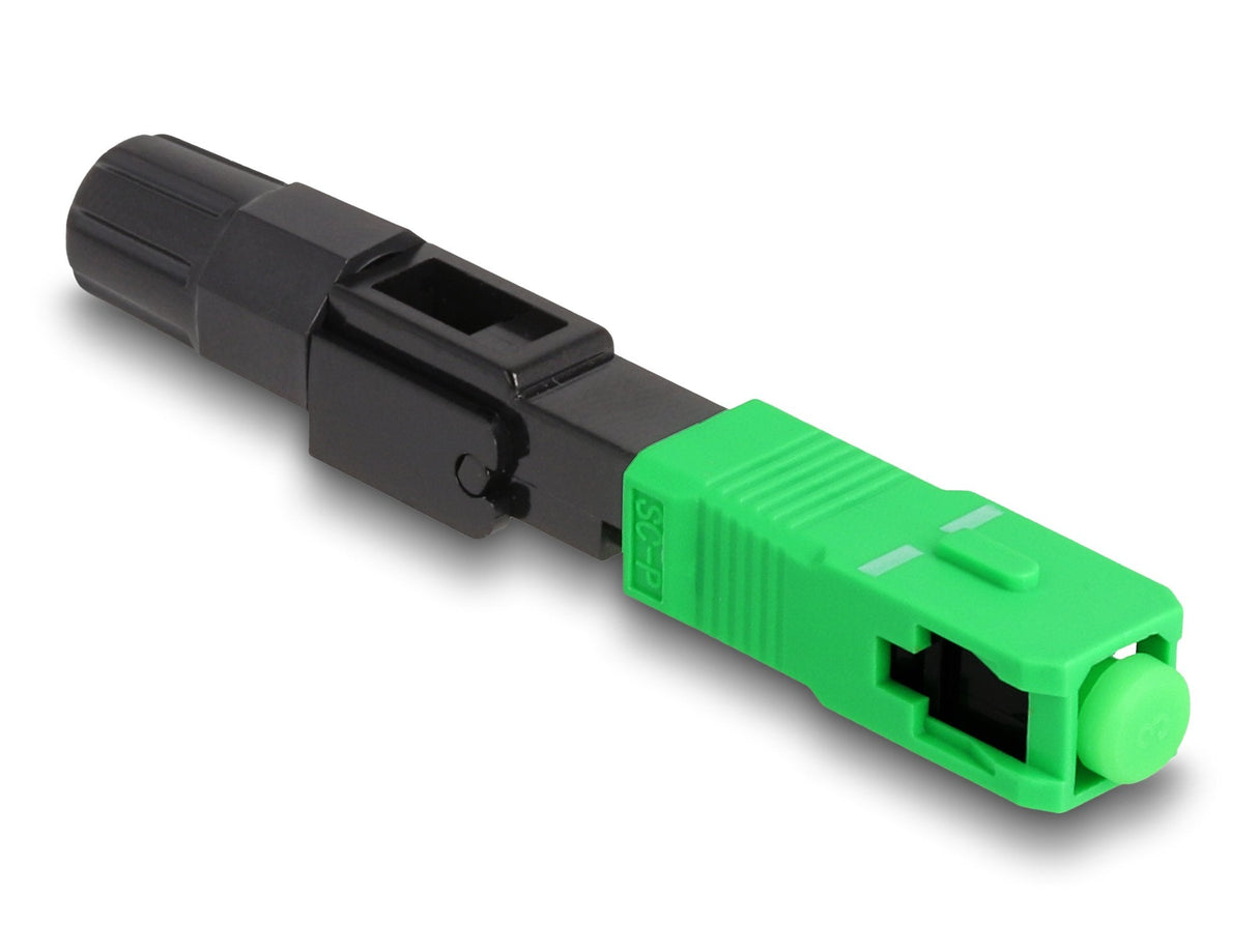Delock 87989 Conector Rápido De Fibra Óptica Sc Simplex Macho Apc Montaje En Campo