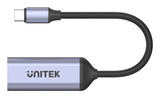 EAN 4894160047649 - UNITEK V1416B adaptador de cable de vídeo 0,15 m USB Tipo C HDMI Gris imagen 3