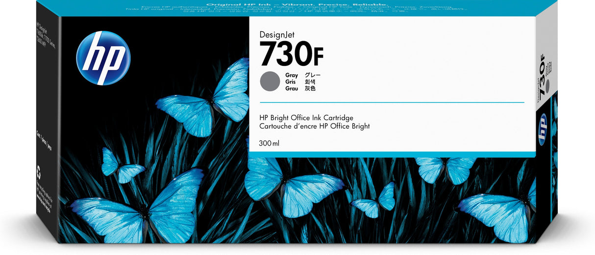 730f 300-Ml Gray Designjet  Ink Cartridge