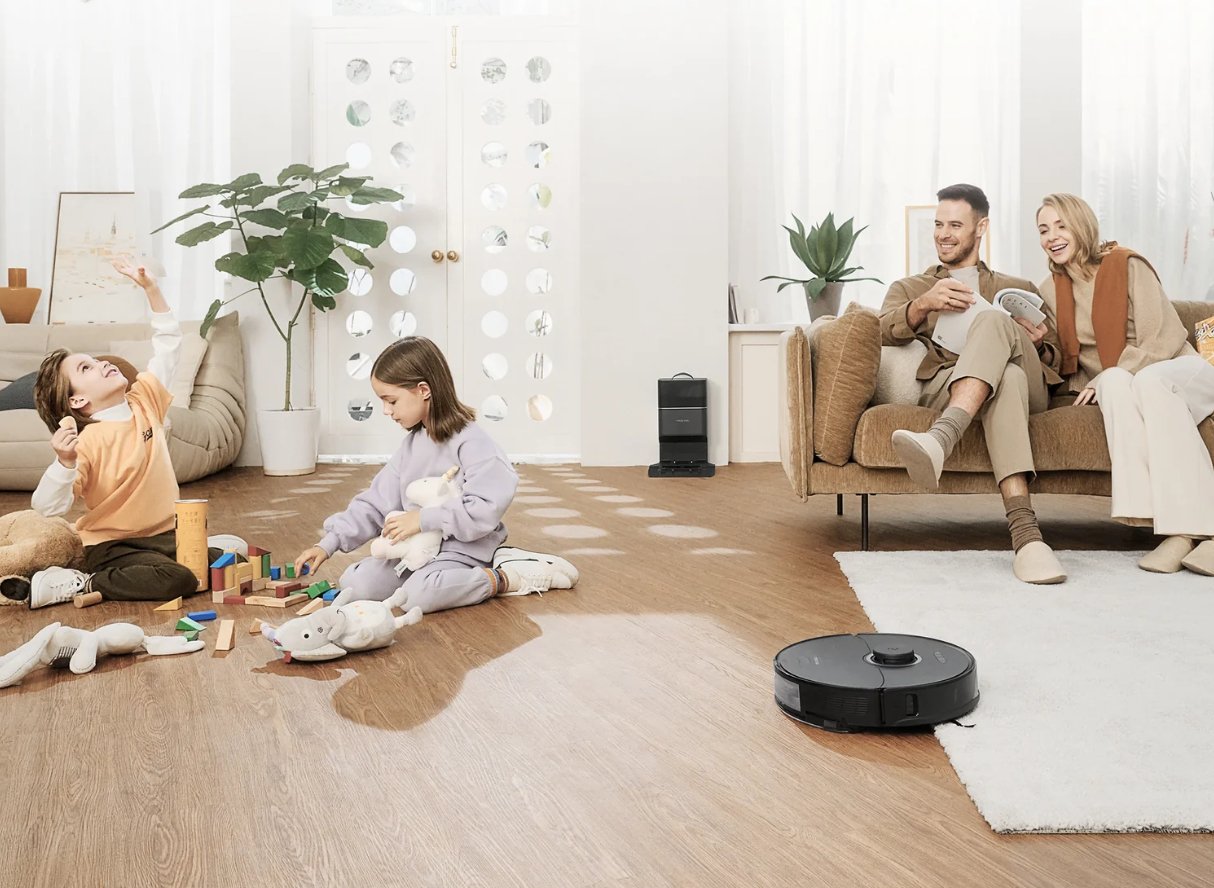 Roborock S8+ Schwarz Saugroboter