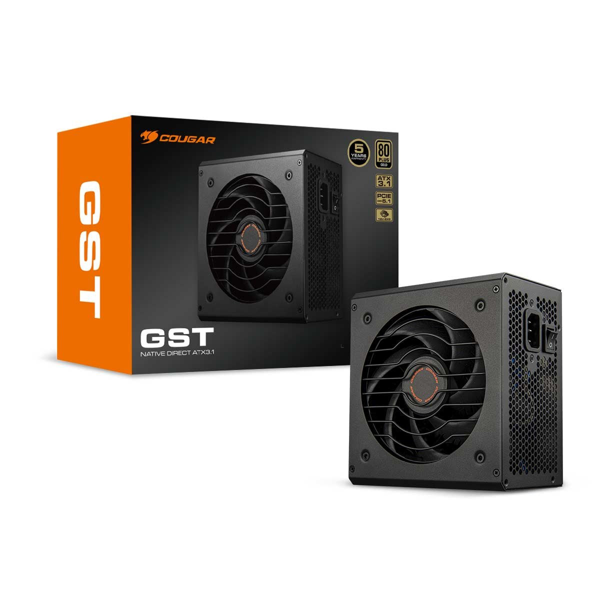 Cougar Netzteil Gm 750w Atx3.1 80 Plus Gold