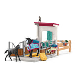 Schleich Horse Club Pferdebox Mit Stute Und Fohlen, Spielfigur 42611
