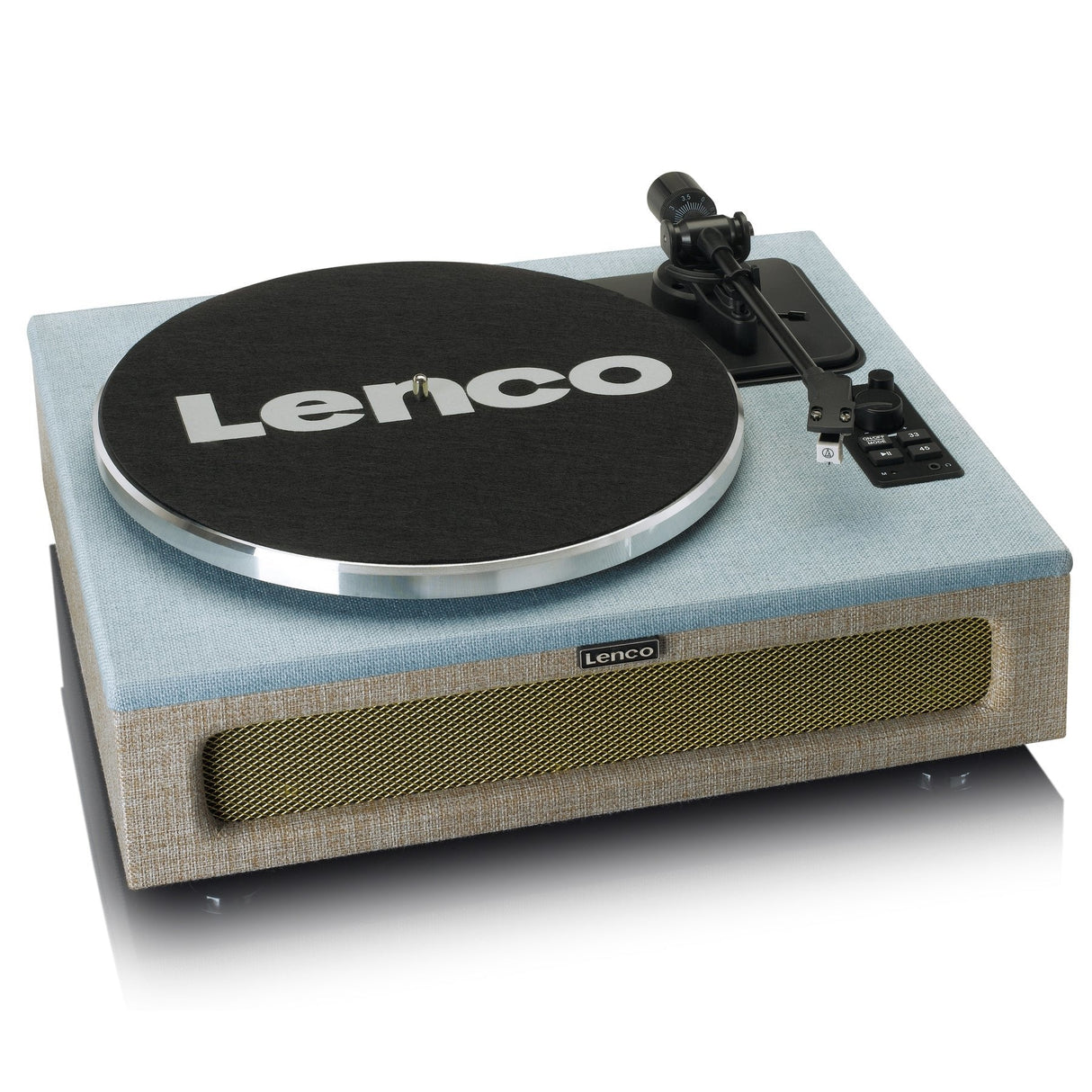 Tocadiscos  Lenco Ls-440  De Tracción Por Correa Azul, Gris Pardo Automático