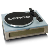 Tocadiscos  Lenco Ls-440  De Tracción Por Correa Azul, Gris Pardo Automático